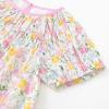 imageSimplee kids Baby Girls Casual Dress Toddler Smocking Dress Floral Print Sundress for Spring Summer 16 YearsBbpink