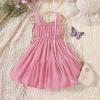 imageSimplee kids Spaghetti Strap Dress for Toddler Girl Summer Dress for Kids Floral Sleeveless Dress 29 YearsBpink With Bag