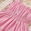 imageSimplee kids Spaghetti Strap Dress for Toddler Girl Summer Dress for Kids Floral Sleeveless Dress 29 YearsBpink With Bag