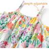 imageSimplee kids Spaghetti Strap Dress for Toddler Girl Summer Dress for Kids Floral Sleeveless Dress 29 YearsCfloral