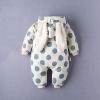 imageSimplee kids Baby Infant Boy Girl Winter Warm Snowsuit Outwear Newborn Hooded Footed Romper Jumpsuit for 018 MonthsCblue