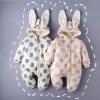 imageSimplee kids Baby Infant Boy Girl Winter Warm Snowsuit Outwear Newborn Hooded Footed Romper Jumpsuit for 018 MonthsCblue