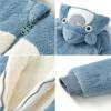 imageSimplee kids Baby Infant Boy Girl Winter Warm Snowsuit Outwear Newborn Hooded Footed Romper Jumpsuit for 018 MonthsDblue
