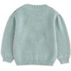 imageSimplee kids Baby Pullover Sweater Valentines Outfit Love Embroidery Knit Sweaters Coat for Autumn Fall and Winter1agrayish Blue