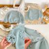imageSimplee kids Baby Pullover Sweater Valentines Outfit Love Embroidery Knit Sweaters Coat for Autumn Fall and Winter1agrayish Blue