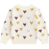 imageSimplee kids Baby Pullover Sweater Valentines Outfit Love Embroidery Knit Sweaters Coat for Autumn Fall and WinterApricotheart