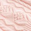 imageSimplee kids Baby Pullover Sweater Valentines Outfit Love Embroidery Knit Sweaters Coat for Autumn Fall and WinterDlight Pink