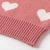 imageSimplee kids Baby Pullover Sweater Valentines Outfit Love Embroidery Knit Sweaters Coat for Autumn Fall and WinterPink