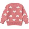 imageSimplee kids Baby Pullover Sweater Valentines Outfit Love Embroidery Knit Sweaters Coat for Autumn Fall and WinterPink