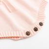 imageSimplee kids Baby Boys Girls Knitted Romper Jumpsuit Long Sleeve Onesie Bodysuits One Piece Outfits SweaterBb Pink