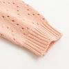 imageSimplee kids Baby Boys Girls Knitted Romper Jumpsuit Long Sleeve Onesie Bodysuits One Piece Outfits SweaterDpink