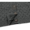 imageSimplee kids Baby Cardigan Cable Knit Toddler Cardigan Long Sleeve Fall Winter Open Front Knit SweatersB  B Gray
