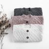 imageSimplee kids Baby Cardigan Cable Knit Toddler Cardigan Long Sleeve Fall Winter Open Front Knit SweatersB  B Gray