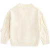 imageSimplee kids Baby Cardigan Cable Knit Toddler Cardigan Long Sleeve Fall Winter Open Front Knit SweatersBeige