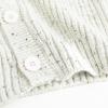 imageSimplee kids Baby Cardigan Cable Knit Toddler Cardigan Long Sleeve Fall Winter Open Front Knit SweatersD2white