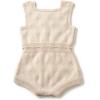 imageSimplee kids Baby Girl Kint Romper Fall Sleeveless Pompoms Rompers Newborn Little Girl Overall Jumpsuit OutfitsAapricot