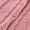 imageSimplee kids Baby Girls Fall Winter Cardigan Sweaters Coats Outfits for ToddlersC  Pink