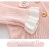 imageSimplee kids Baby Girls Fall Winter Cardigan Sweaters Coats Outfits for ToddlersCapink