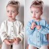 imageSimplee kids Baby Girls Fall Winter Cardigan Sweaters Coats Outfits for ToddlersCblue2