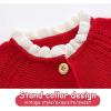 imageSimplee kids Baby Girls Fall Winter Cardigan Sweaters Coats Outfits for ToddlersCcred