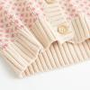 imageSimplee kids Baby Girls Fall Winter Cardigan Sweaters Coats Outfits for ToddlersGheart Apricot