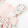 imageSimplee kids Baby Infant Girls Cotton Short Ruffle Sleeve Summer Romper Outfits 324 MonthsApink Floral
