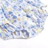imageSimplee kids Baby Infant Girls Cotton Short Ruffle Sleeve Summer Romper Outfits 324 MonthsBpblue Floral
