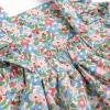 imageSimplee kids Baby Infant Girls Cotton Short Ruffle Sleeve Summer Romper Outfits 324 MonthsBpink Blue