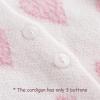 imageSimplee kids Baby Sweater Animal Leopard Printed Baby Cardigan for Autumn FallCwhite