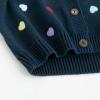 imageSimplee kids Baby Sweater Animal Leopard Printed Baby Cardigan for Autumn FallDdark Blue