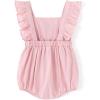 imageSimplee kids Newborn Boys Girls Ruffle Romper Summer Outfit Jumpsuit Linen Embroidery Bodysuits WhiteAaapink