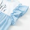 imageSimplee kids Newborn Infant Rompers Baby Girls Summer Ruffle Sleeveless Embroidery Bodysuit OutfitsAbblue