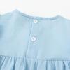 imageSimplee kids Newborn Infant Rompers Baby Girls Summer Ruffle Sleeveless Embroidery Bodysuit OutfitsAbblue
