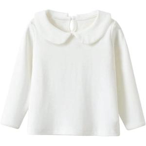 imageSimplee kids Toddler Girl Casual Dress for Spring Girls Skrit with PocketWwhite