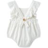 imageSimplee kids Baby Boys Girls Ruffle Romper Summer Outfit Jumpsuit Linen BodysuitsBoutfits4