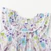 imageSimplee kids Baby Girl Sleeveless Romper Newborn Infant Girls Ruffled Onesie OnePiece Summer Outfit Rompers 3M3TAblue