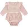 imageSimplee kids Baby Girls Linen Handmade Jumpsuit Summer Long Sleeve Jumpsuit Newborn BabyYpinkkhaki