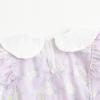 imageSimplee kids Baby Girls Romper Sleeveless Summer Outfits Rompers baby rompers girl Floral Pattern Button One Piece OutfitAbpurple