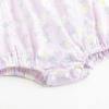 imageSimplee kids Baby Girls Romper Sleeveless Summer Outfits Rompers baby rompers girl Floral Pattern Button One Piece OutfitAbpurple