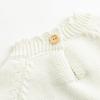 imageSimplee kids Baby Girls Rompers Long Sleeve Pompoms Infant Toddler Jumpsuit for Spring Fall WinterOcapricot