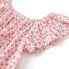 imageSimplee kids Baby Girls Summer Romper Onesie Infant Newborn Floral Ruffled Sleeveless BodysuitAaaa2pcfloral25