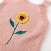 imageSimplee kids Baby Girls Sunflower Knit Rompers Knit Clothes for Newborn Baby GirlsGpink