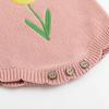 imageSimplee kids Baby Girls Sunflower Knit Rompers Knit Clothes for Newborn Baby GirlsHpink