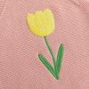 imageSimplee kids Baby Girls Sunflower Knit Rompers Knit Clothes for Newborn Baby GirlsHpink