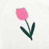 imageSimplee kids Baby Girls Sunflower Knit Rompers Knit Clothes for Newborn Baby GirlsHwhite