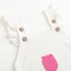imageSimplee kids Baby Girls Sunflower Knit Rompers Knit Clothes for Newborn Baby GirlsHwhite