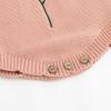 imageSimplee kids Baby Girls Sunflower Knit Rompers Knit Clothes for Newborn Baby GirlsIpink