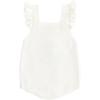 imageSimplee kids Baby Girls Sunflower Knit Rompers Knit Clothes for Newborn Baby GirlsIwhite