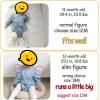 imageSimplee kids Baby Infant Girls Cotton Long Sleeve Summer Ruffle Romper 324 MonthsAblue