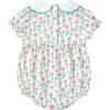imageSimplee kids Baby Infant Girls Cotton Short Sleeve Summer Ruffle Romper 324 MonthsAafloral